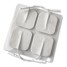 画像2: 医療機器 施術機器で使用できる業務用のEMS用粘着パッド アクセルガード Mサイズ 互換品 EMSパッド 20セット（80枚入）【メール便送料無料】 (2)