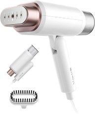 画像1: ハイブリッドスチーマー SMA001 スチームアイロン ハンガーにかけたまま 衣類スチーマー 吊るしたまま ハンディスチームアイロン スチーマー 衣類アイロン (1)