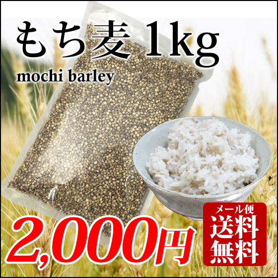 もち麦 1kg 国産